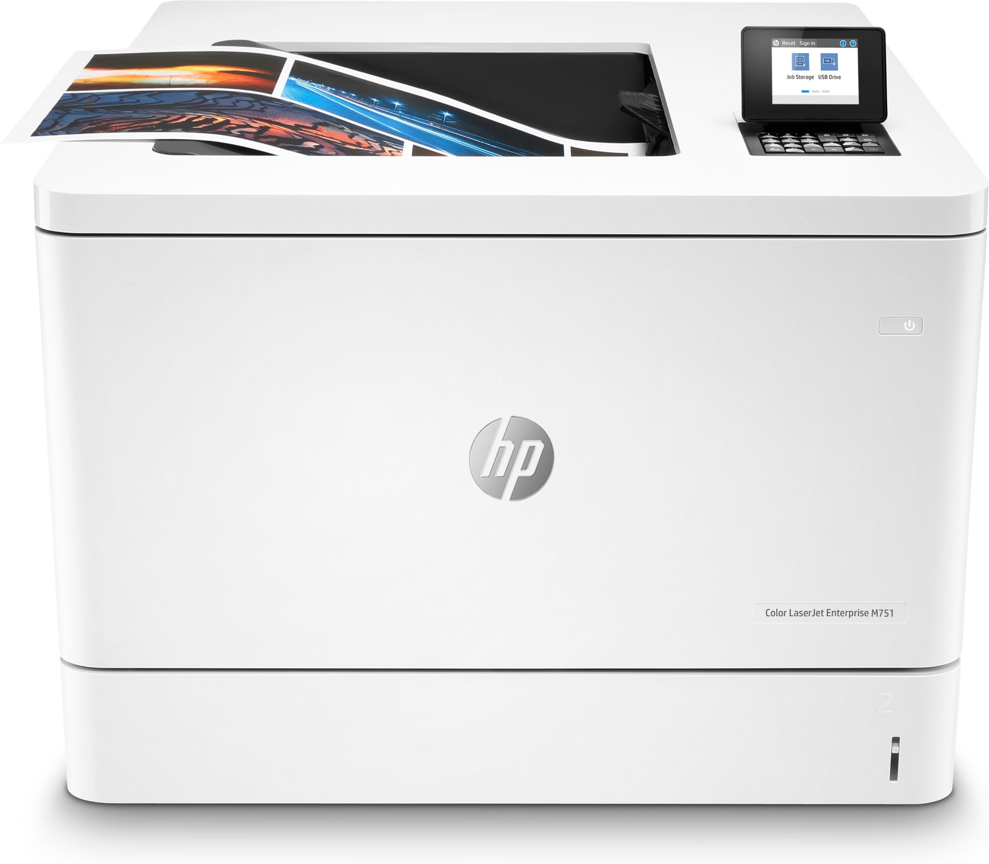 HP Color LaserJet Enterprise M751dn, Print, Front-facing USB printing; Roam; Two-sided printing - T3U44A#B19